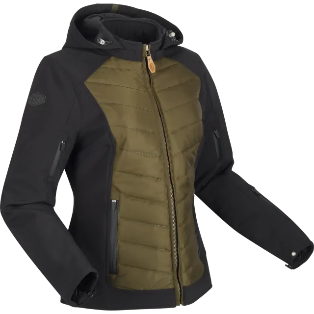 Segura Lady Nacho 2 giubbotto moto donna nero kaki