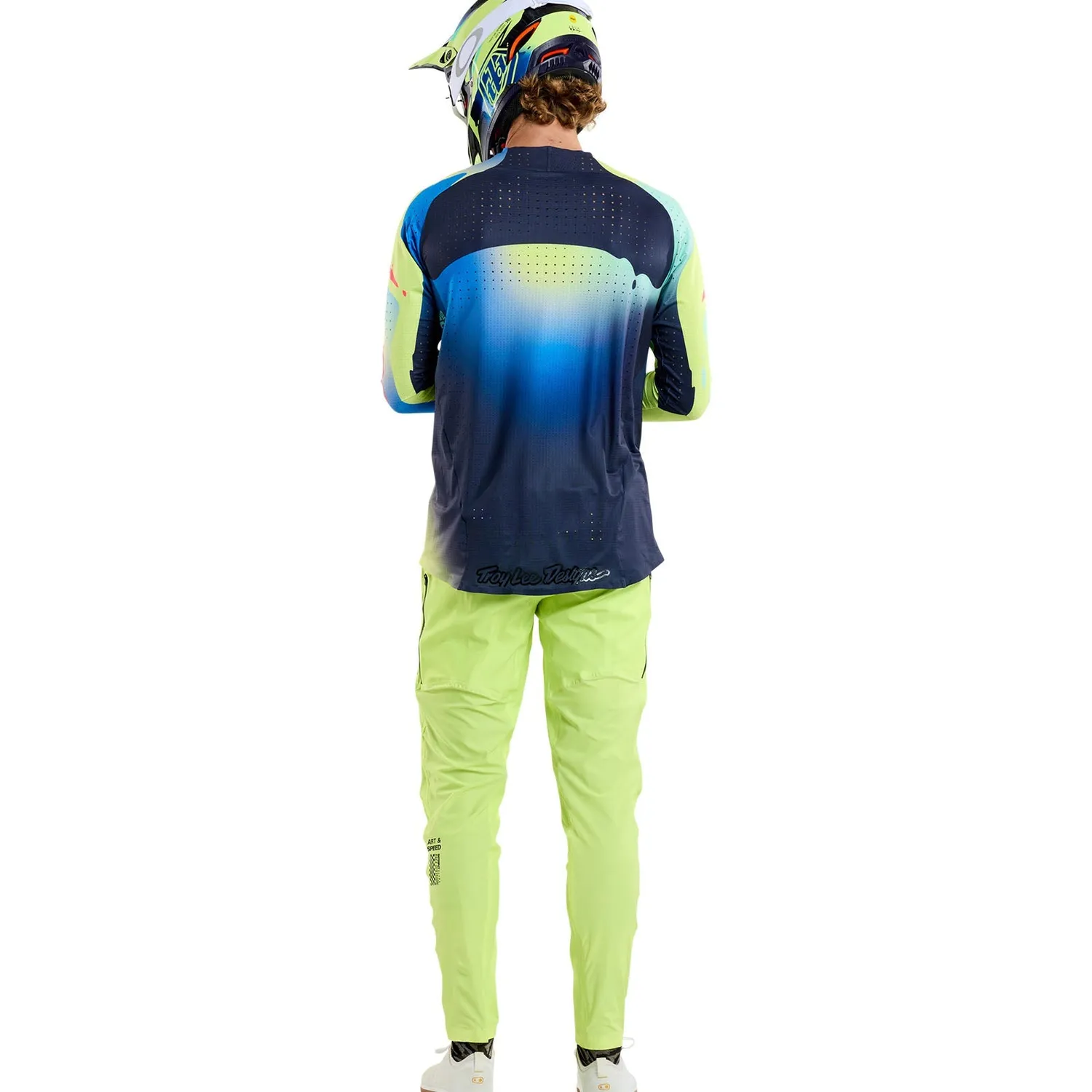Troy Lee Designs Sprint Ultra Mono pantaloni mtb glo yellow