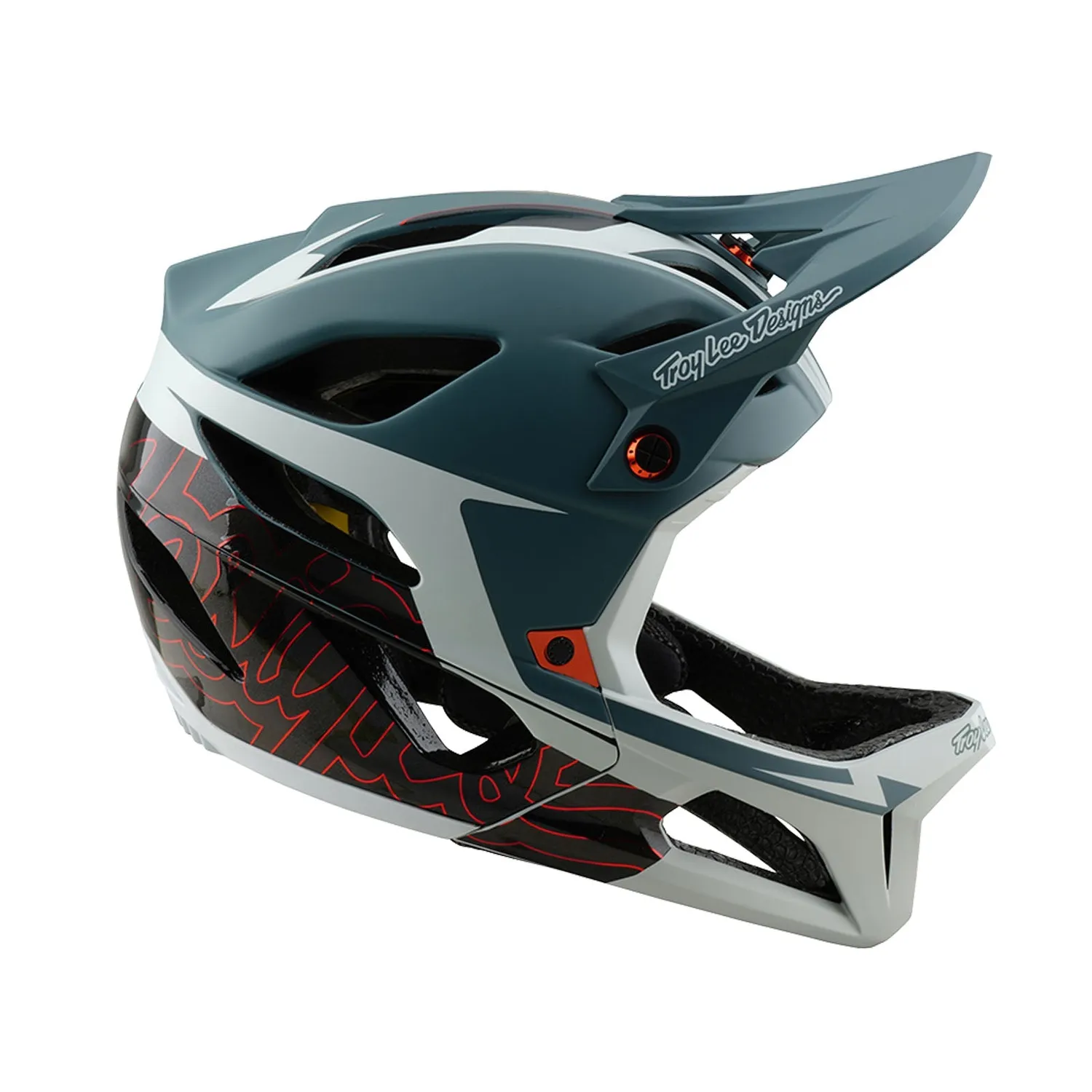 Troy Lee Designs Stage MIPS casco mtb integrale smoke