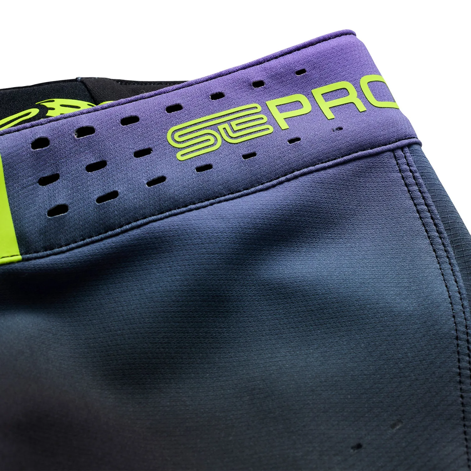 Troy Lee Designs SE Pro pantaloni moto nero viola elasticizzati