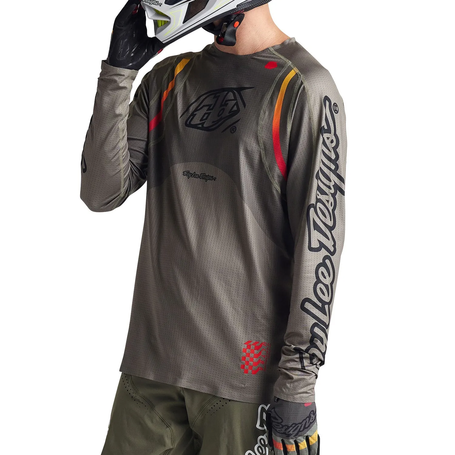 Troy Lee Designs Sprint Ultra maglia bici Olive manica lunga