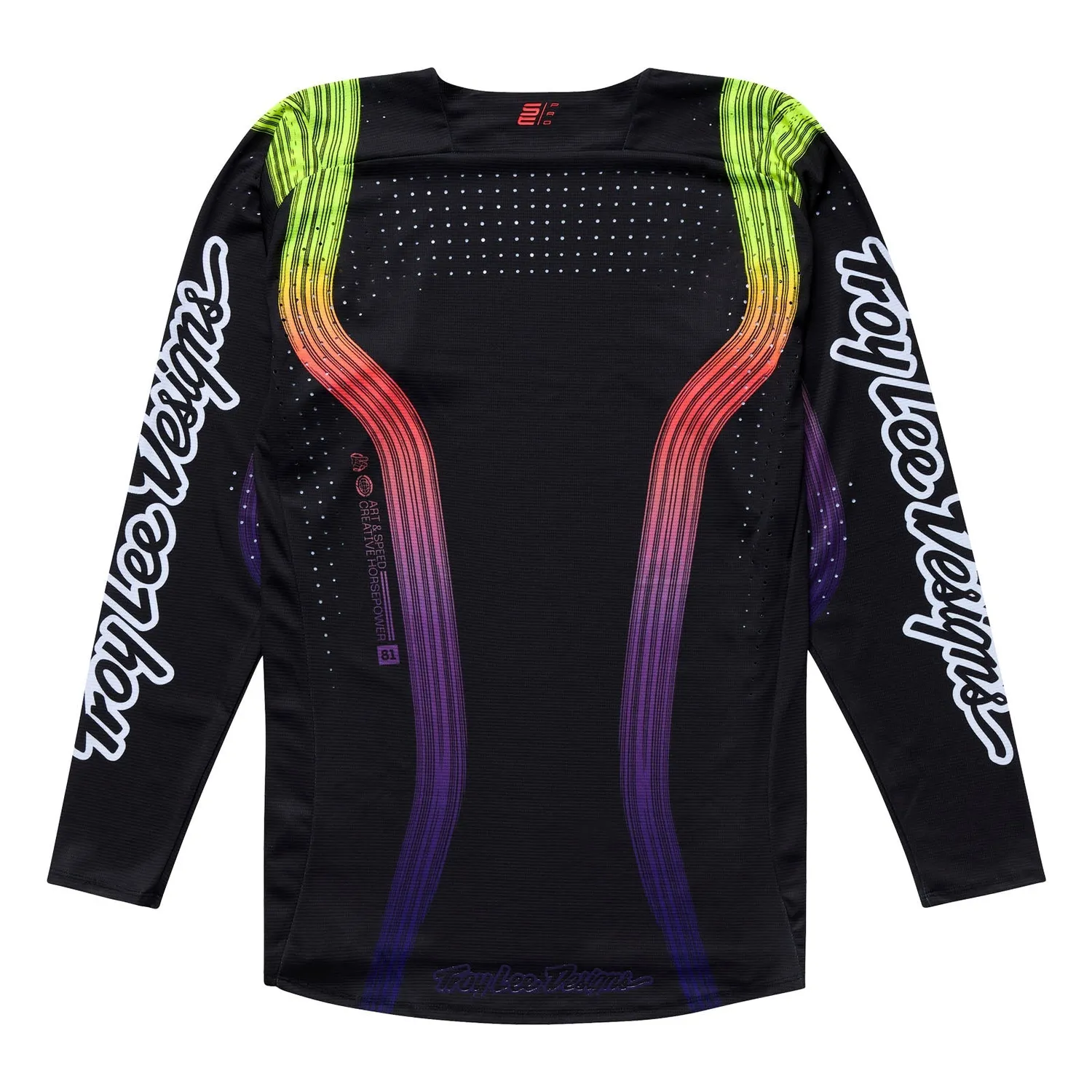 Troy Lee Designs SE Pro Stripes Maglia Black Multi
