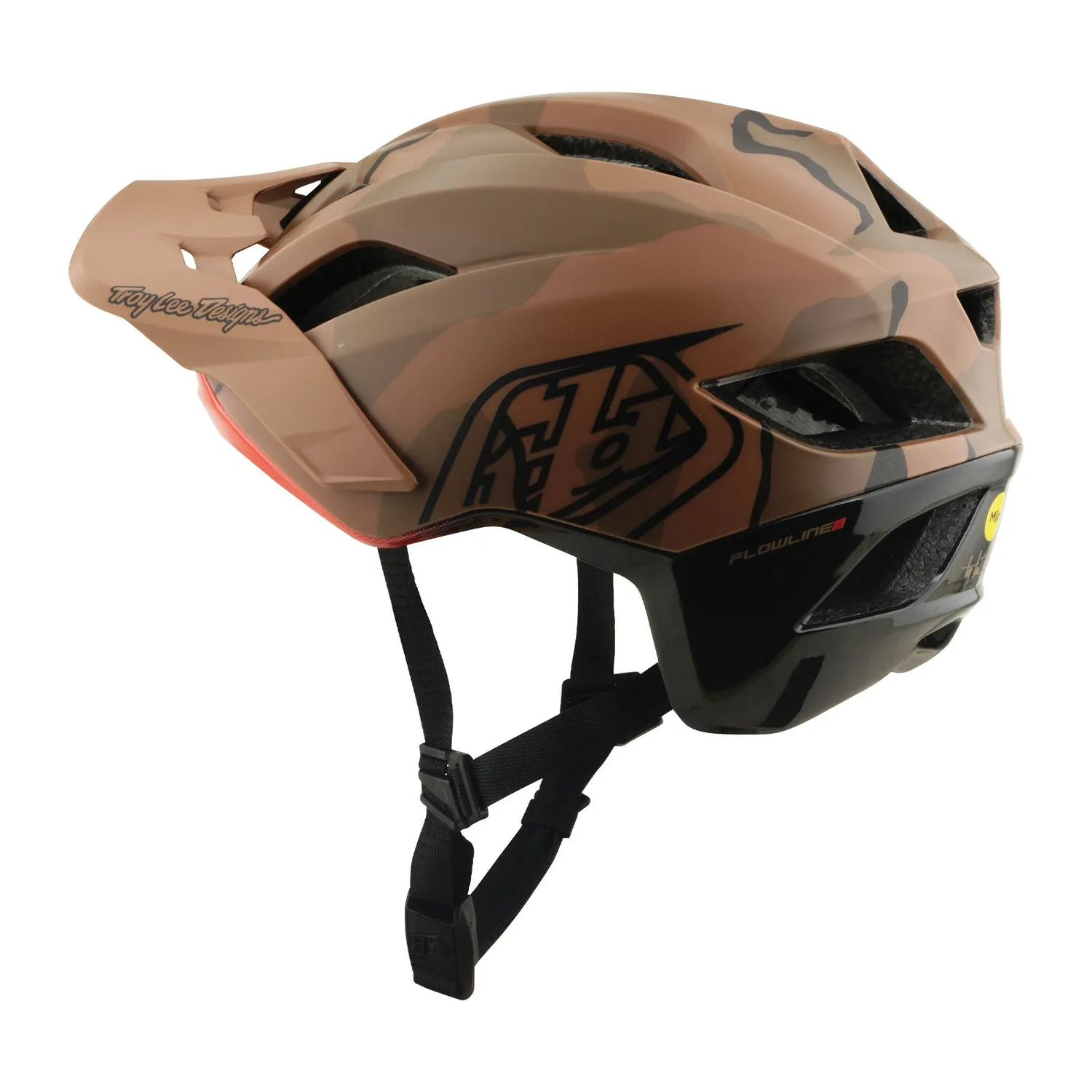 Troy Lee Designs Flowline SE casco bici Sienna Camo MIPS