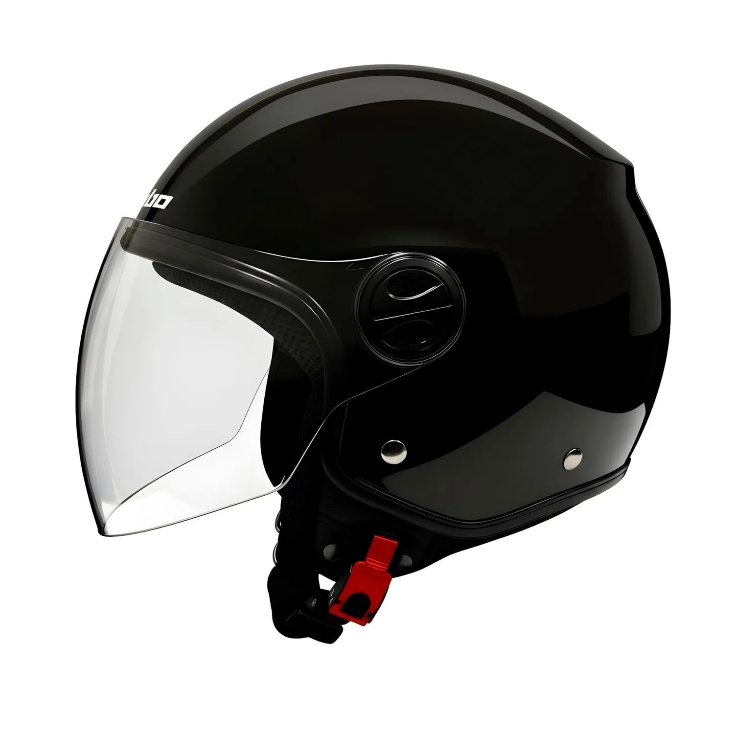 Hebo OF819 Street One Casco Moto Nero Omologato