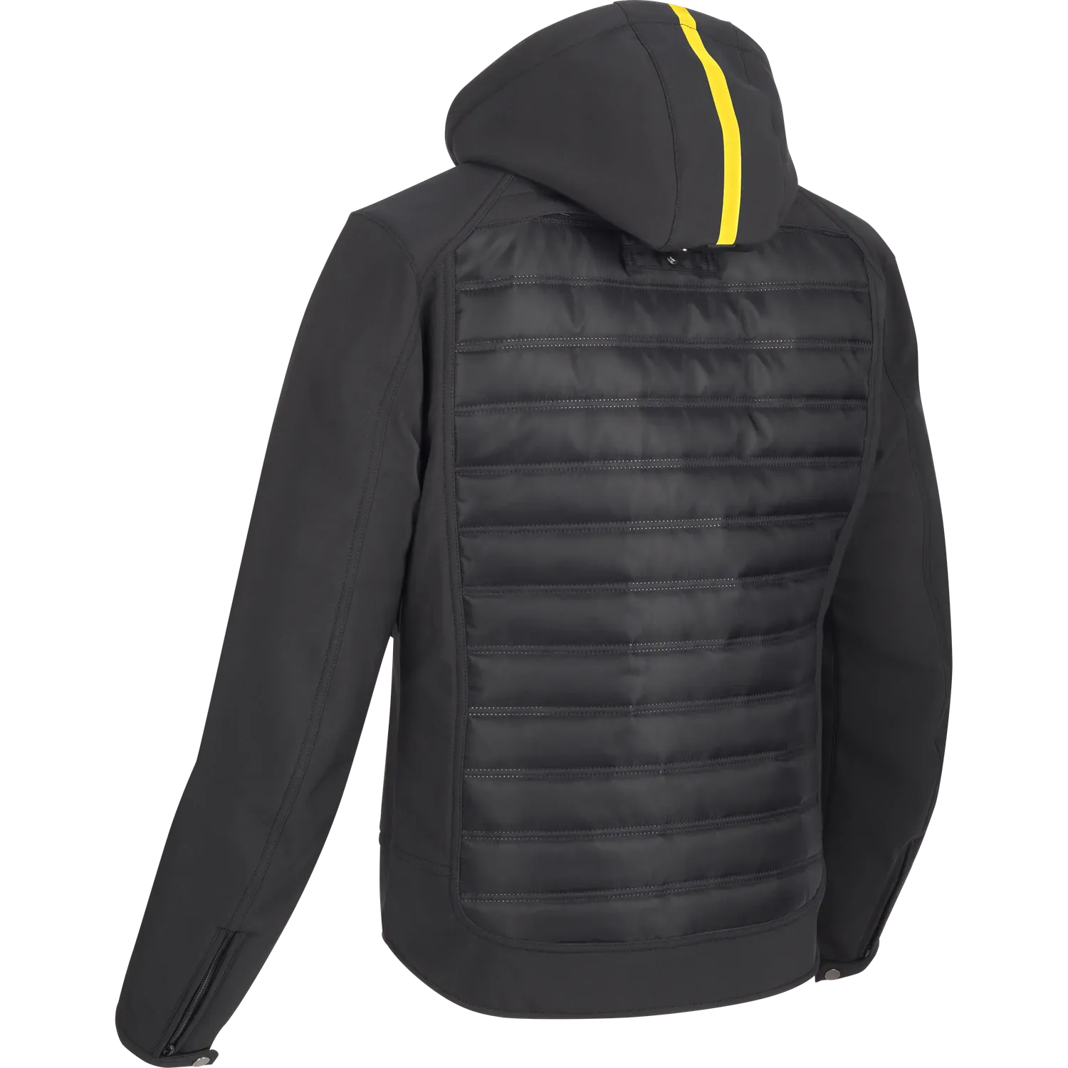 Segura Natcho 2 giacca moto nero giallo softshell