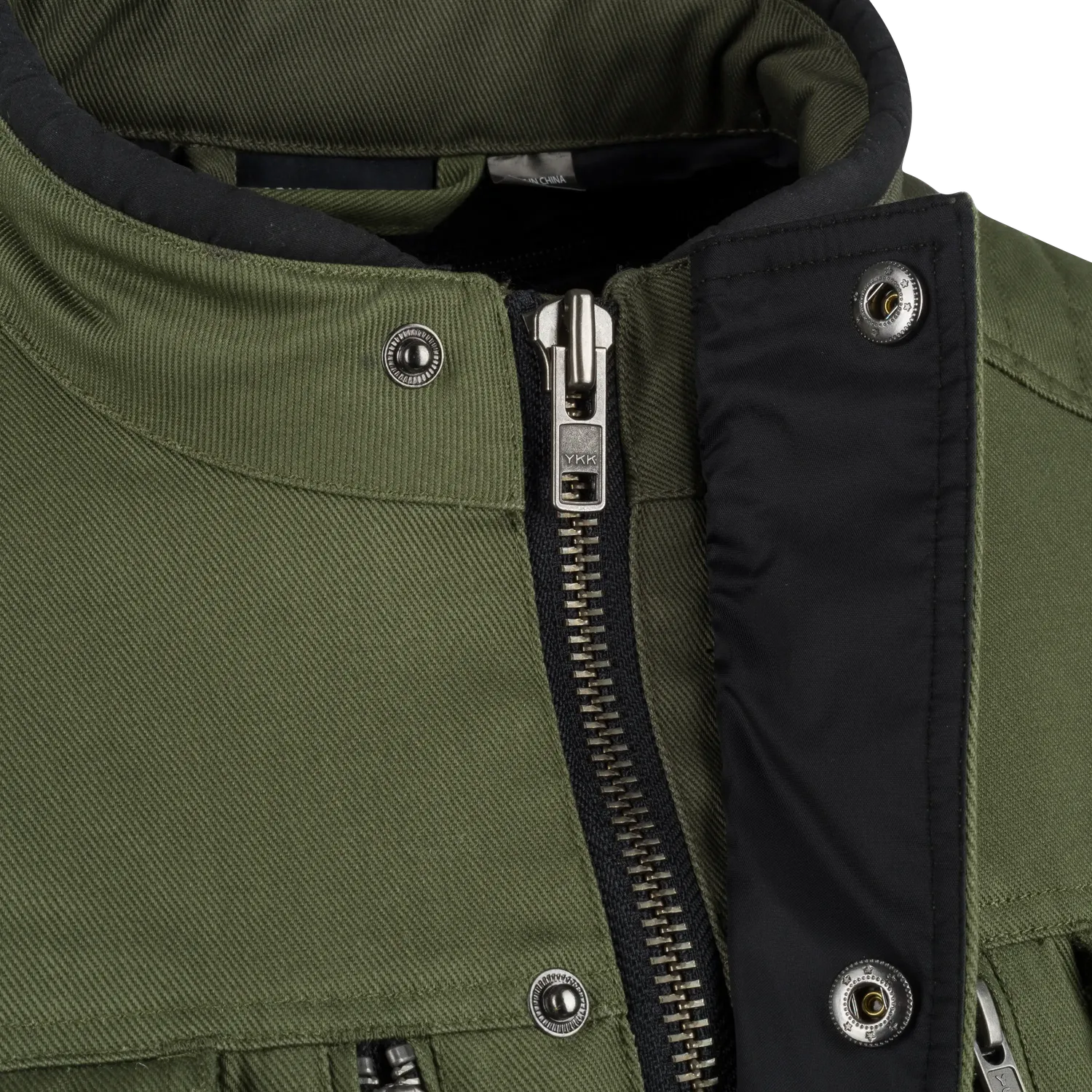 Segura Escape Bora giacca moto kaki traspirante S-4XL