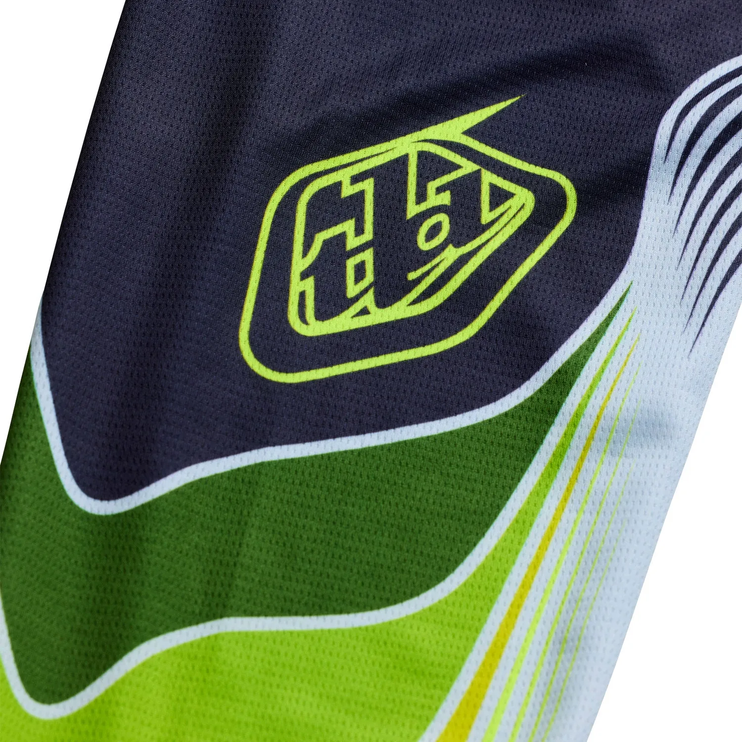 Troy Lee Designs GP Pro maglia moto gunmetal giallo stretch