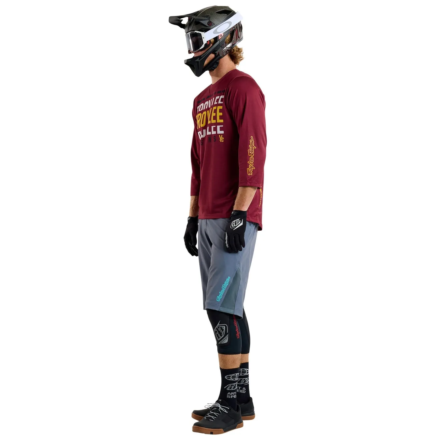 Troy Lee Designs Ruckus 3/4 maglia mtb Oxblood