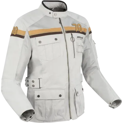 Segura Mojo giacca moto uomo grey brown protezioni