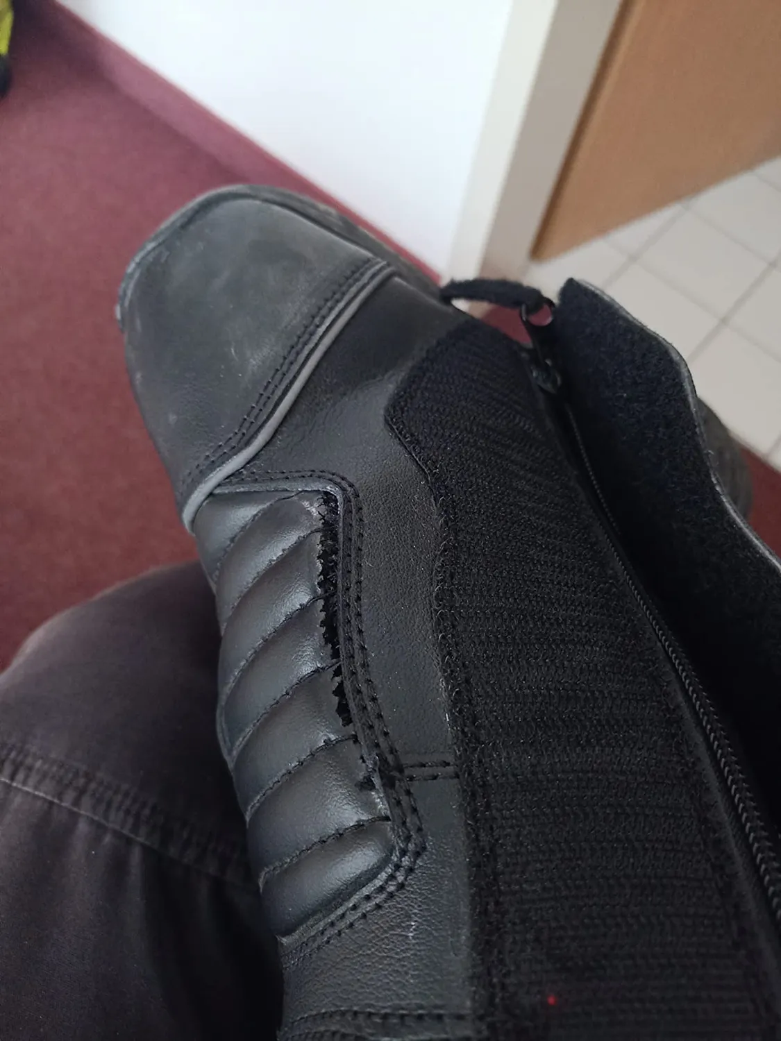 Bi Esse stivaletti moto pelle impermeabili 47 EU