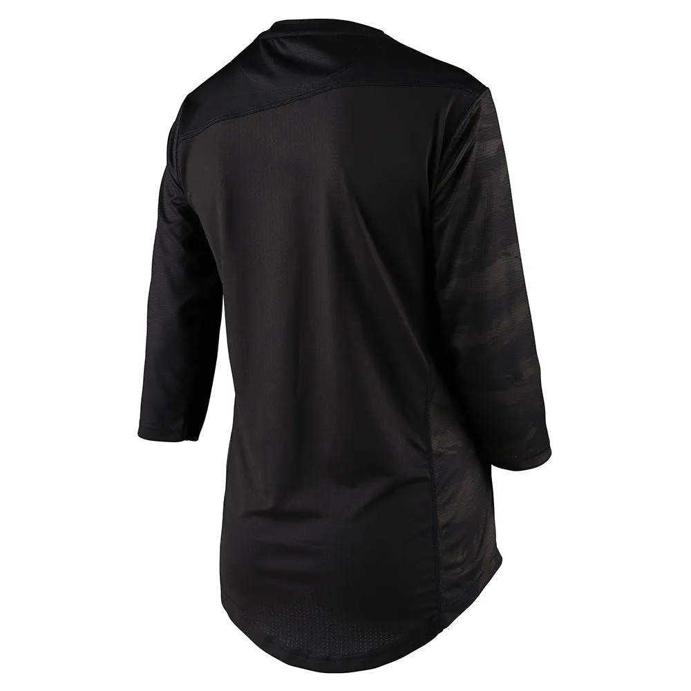 Troy Lee Designs Mischief Maglia MTB Donna Army Manica Lunga