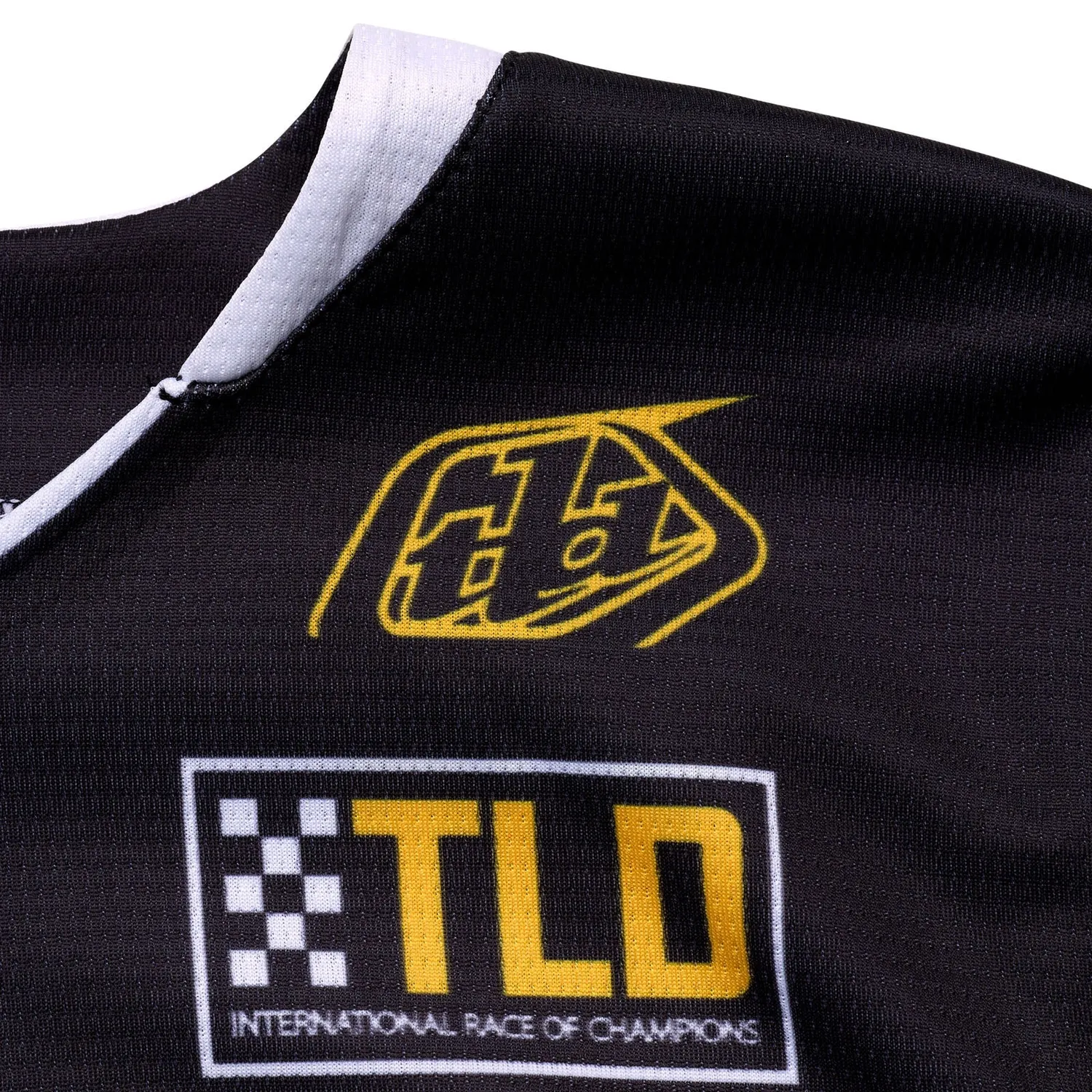 Troy Lee Designs GP Pro Fifty-50 Maglia Nero Oro traspirante