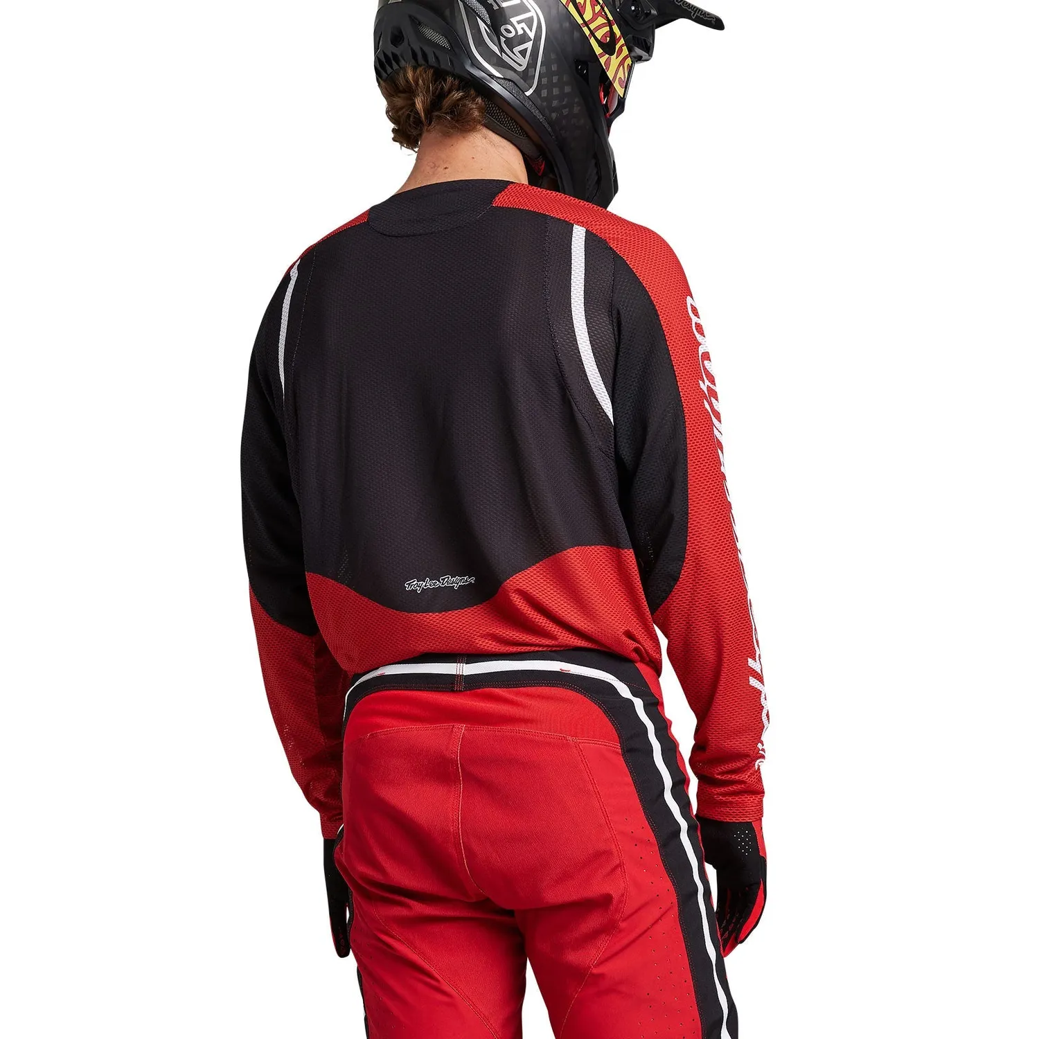 Troy Lee Designs SE Pro Air Pinned maglia moto rossa ventilata