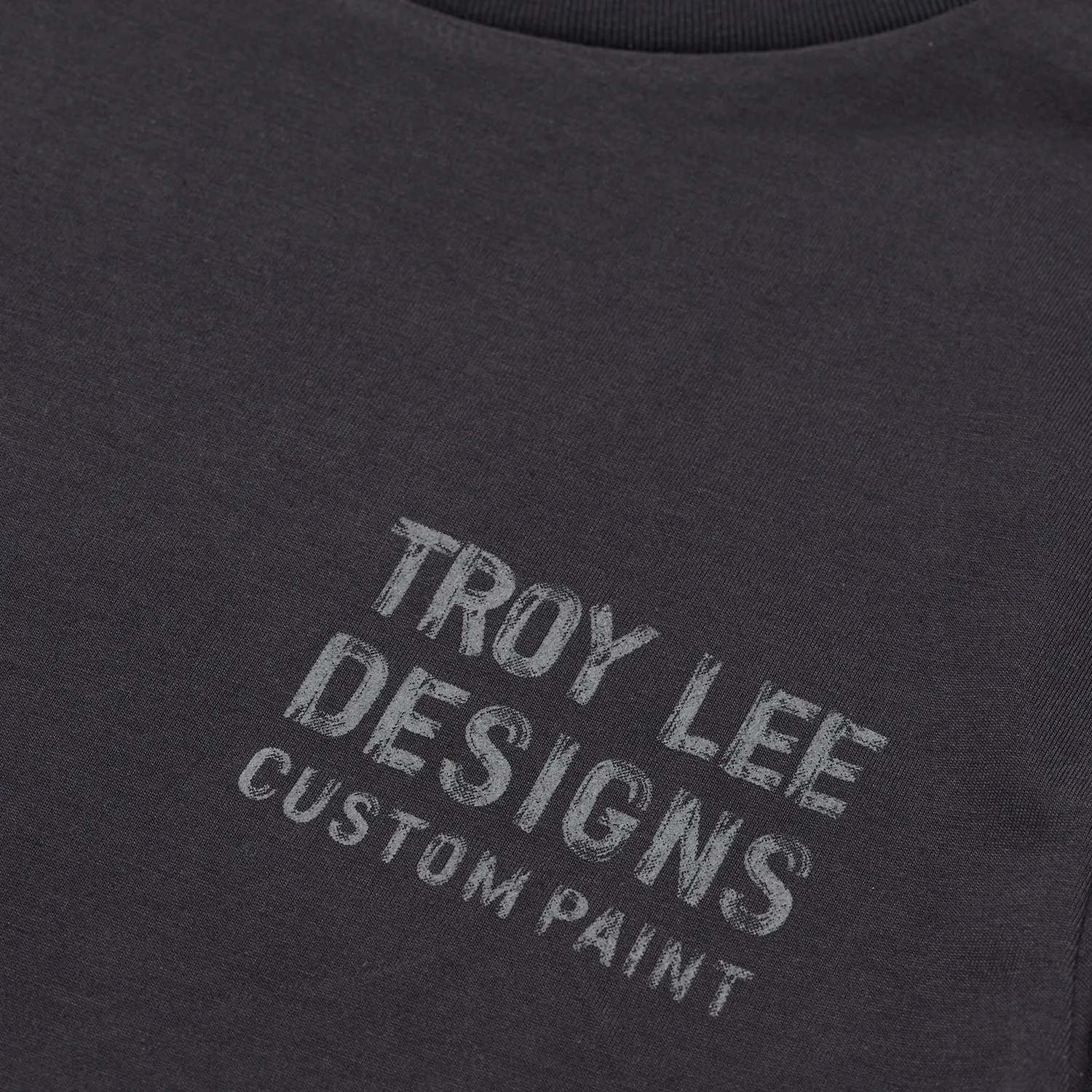 Troy Lee Designs Paint Shop T-Shirt Donna Manica Corta Carbon