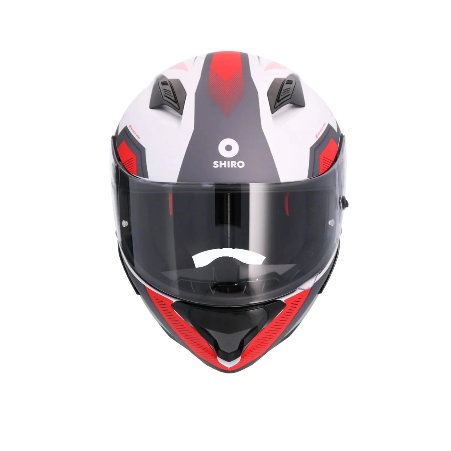 Bi Esse Cool Rider Bianco-Rosso casco integrale S