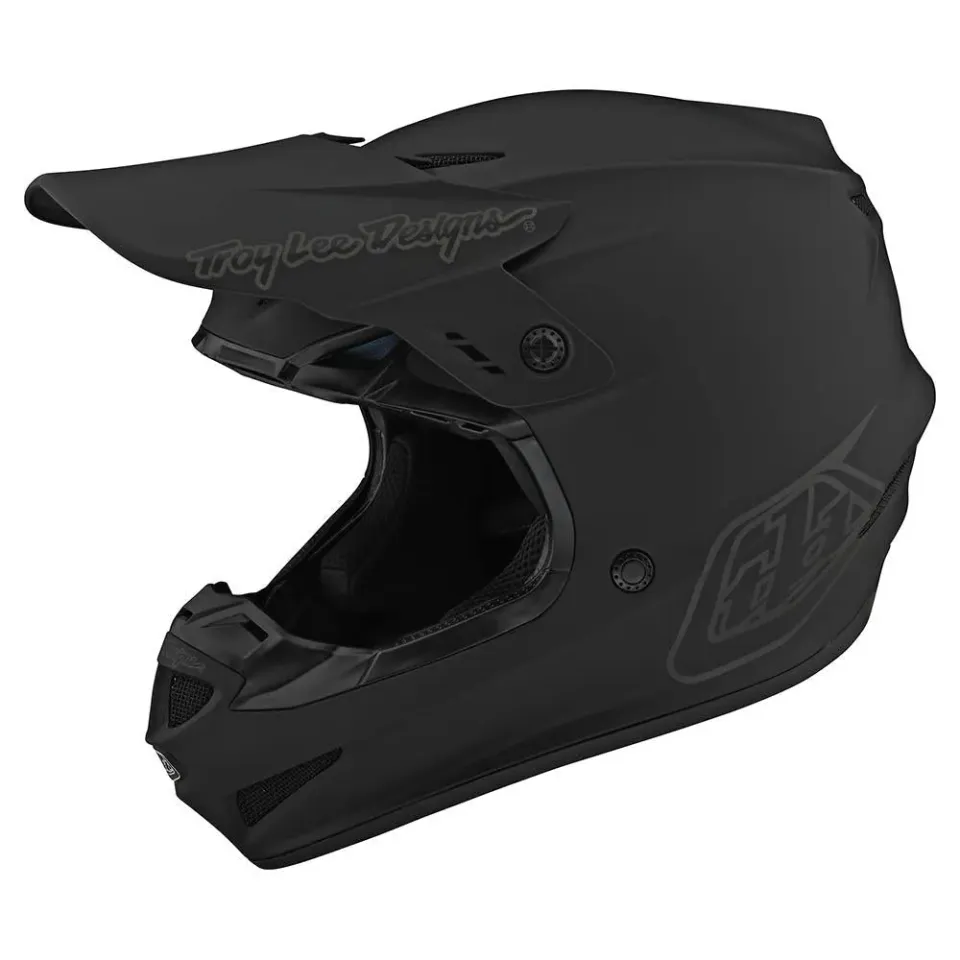 Troy Lee Designs GP casco moto nero integrale 1500 g