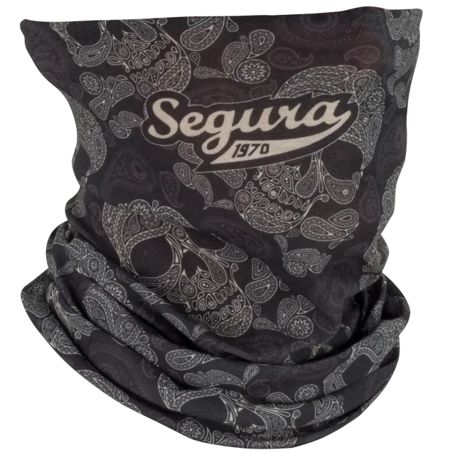 Segura Keith scaldacollo moto nero antivento