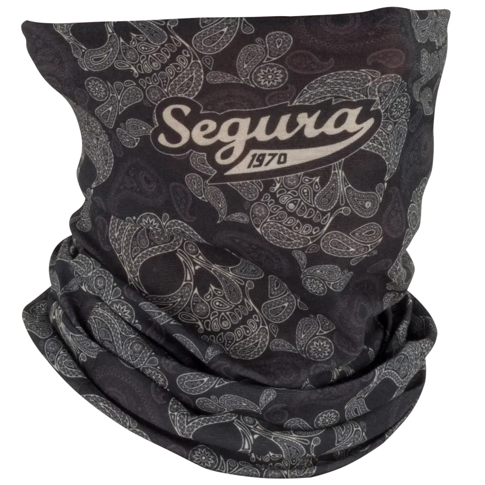 Segura Keith scaldacollo moto nero antivento