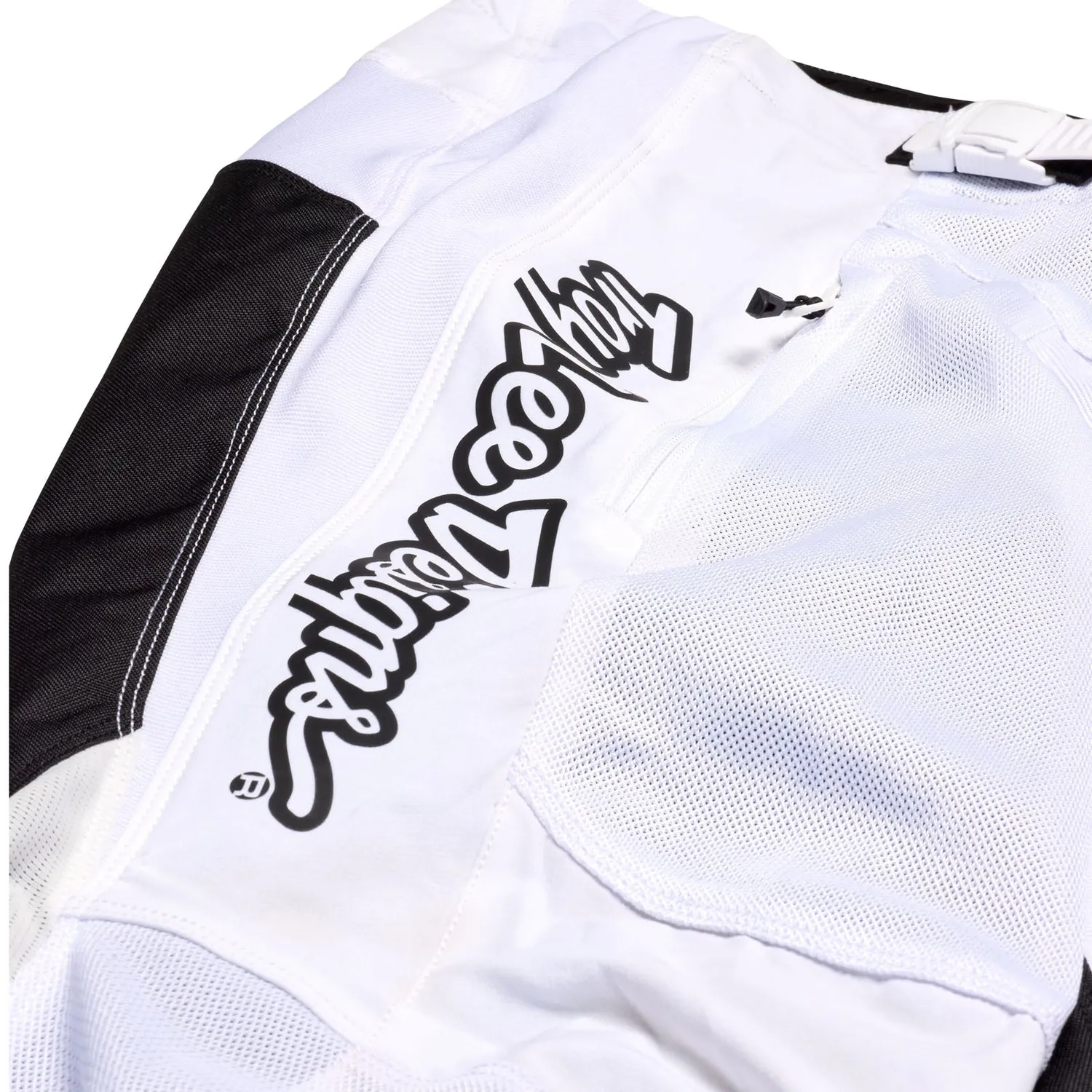 Troy Lee Designs GP Pro Air pantaloni moto Mono bianco traforati