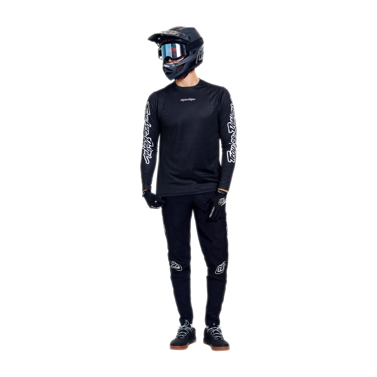 Troy Lee Designs Sprint Pro maglia bici nera race fit
