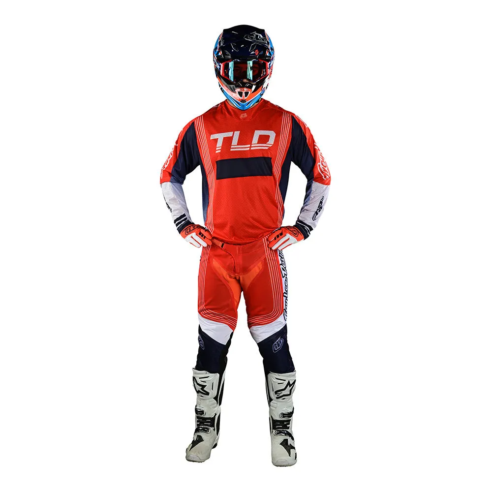 Troy Lee Designs GP Air Rhythm Maglia Moto Arancione