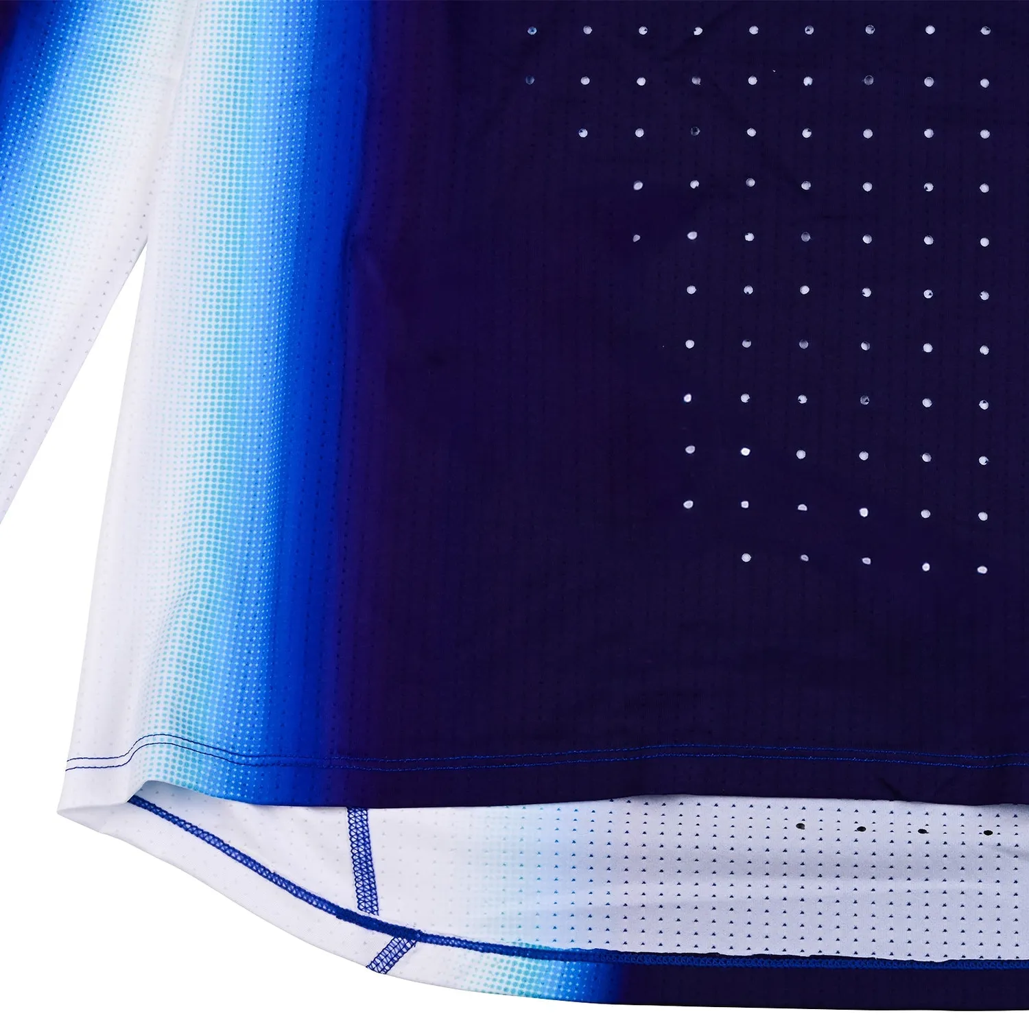 Troy Lee Designs SE Ultra Blurr maglia moto blu traforata