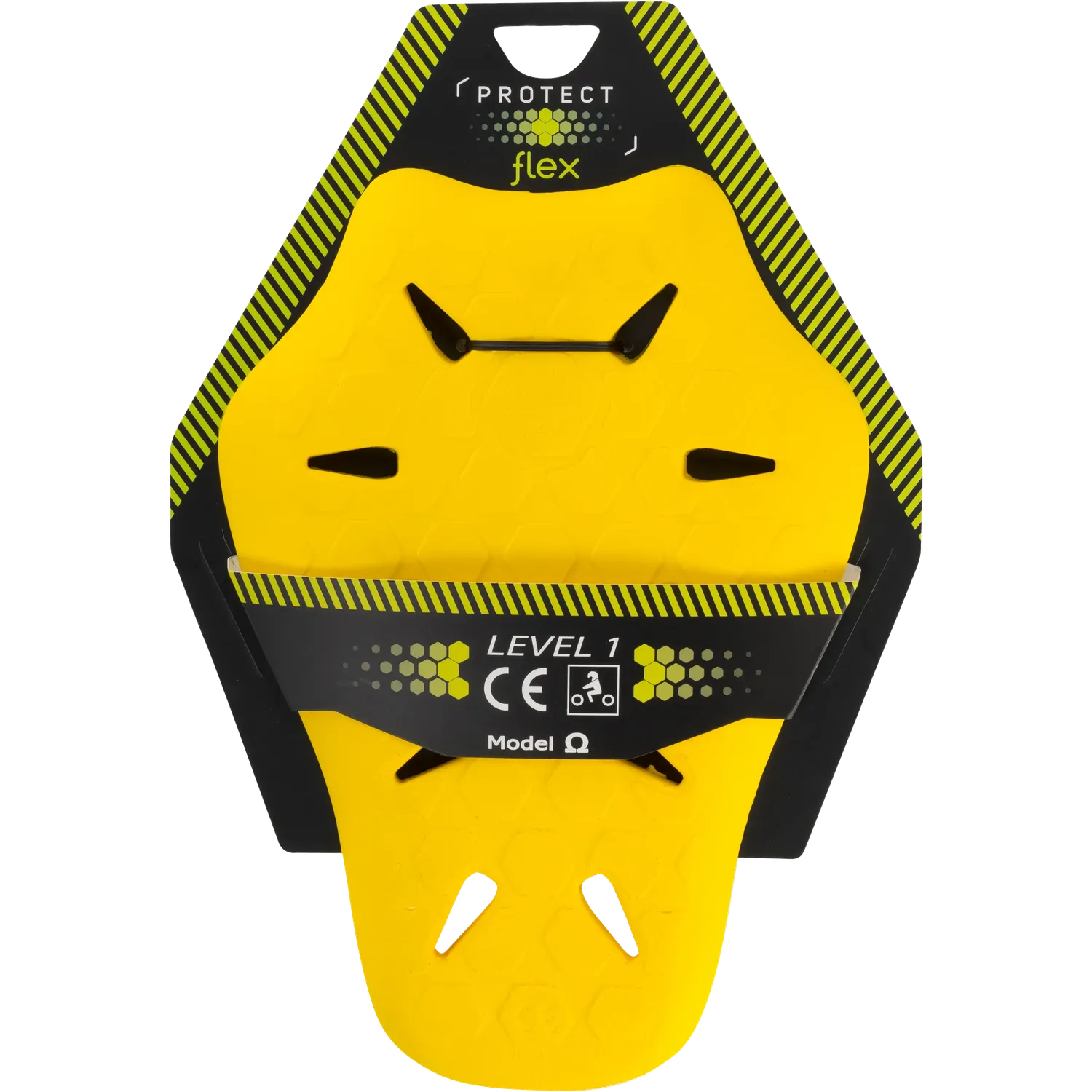 Segura Protect Flex Omega paraschiena moto livello 1 giallo