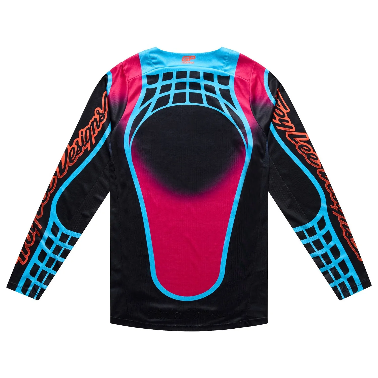 Troy Lee Designs GP Pro maglia moto nero azzurro
