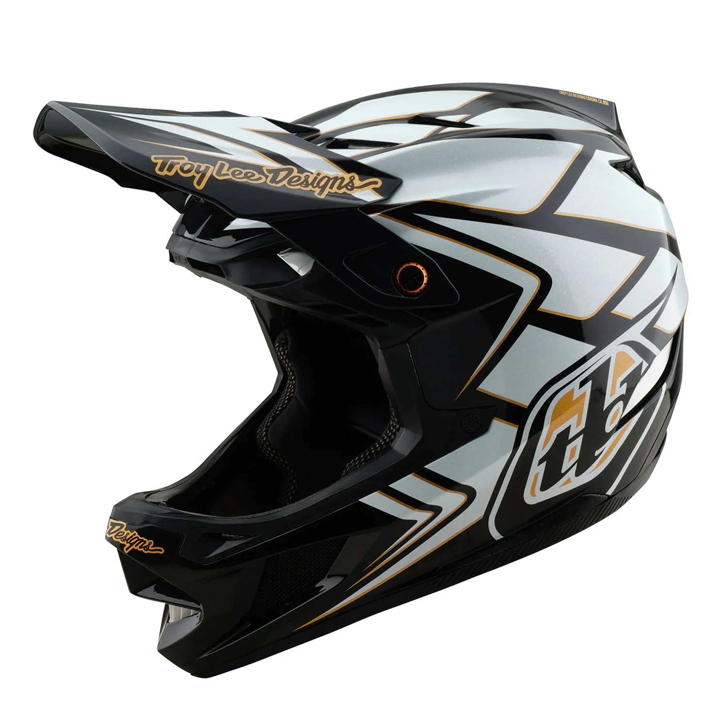 Troy Lee Designs D4 Composite casco mtb White MIPS