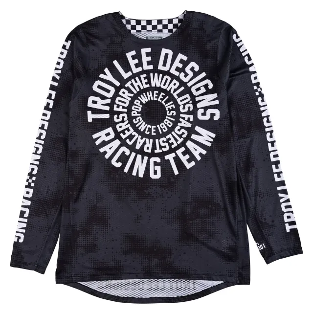 Troy Lee Designs GP Pro Air Carlsbad 97 maglia moto nera ventilata