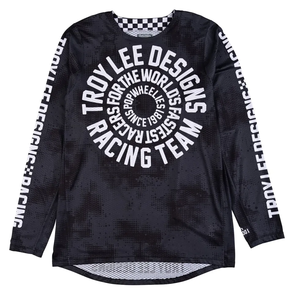 Troy Lee Designs GP Pro Air Carlsbad 97 maglia moto nera ventilata