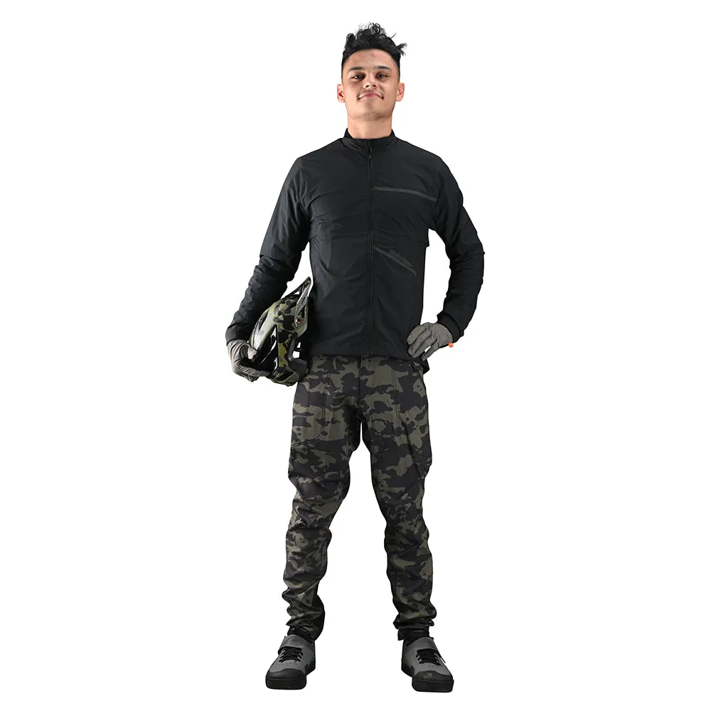 Troy Lee Designs Shuttle Jacket giacca bici nera antivento