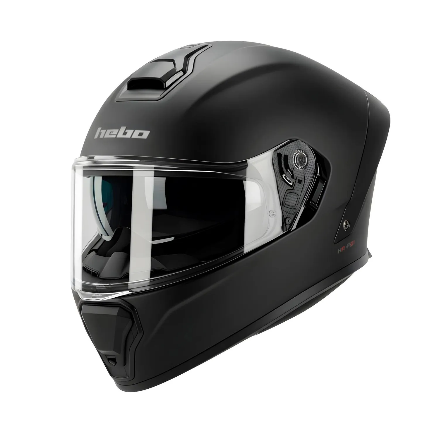 Hebo Suzuka casco integrale nero fibra vetro 1480 g