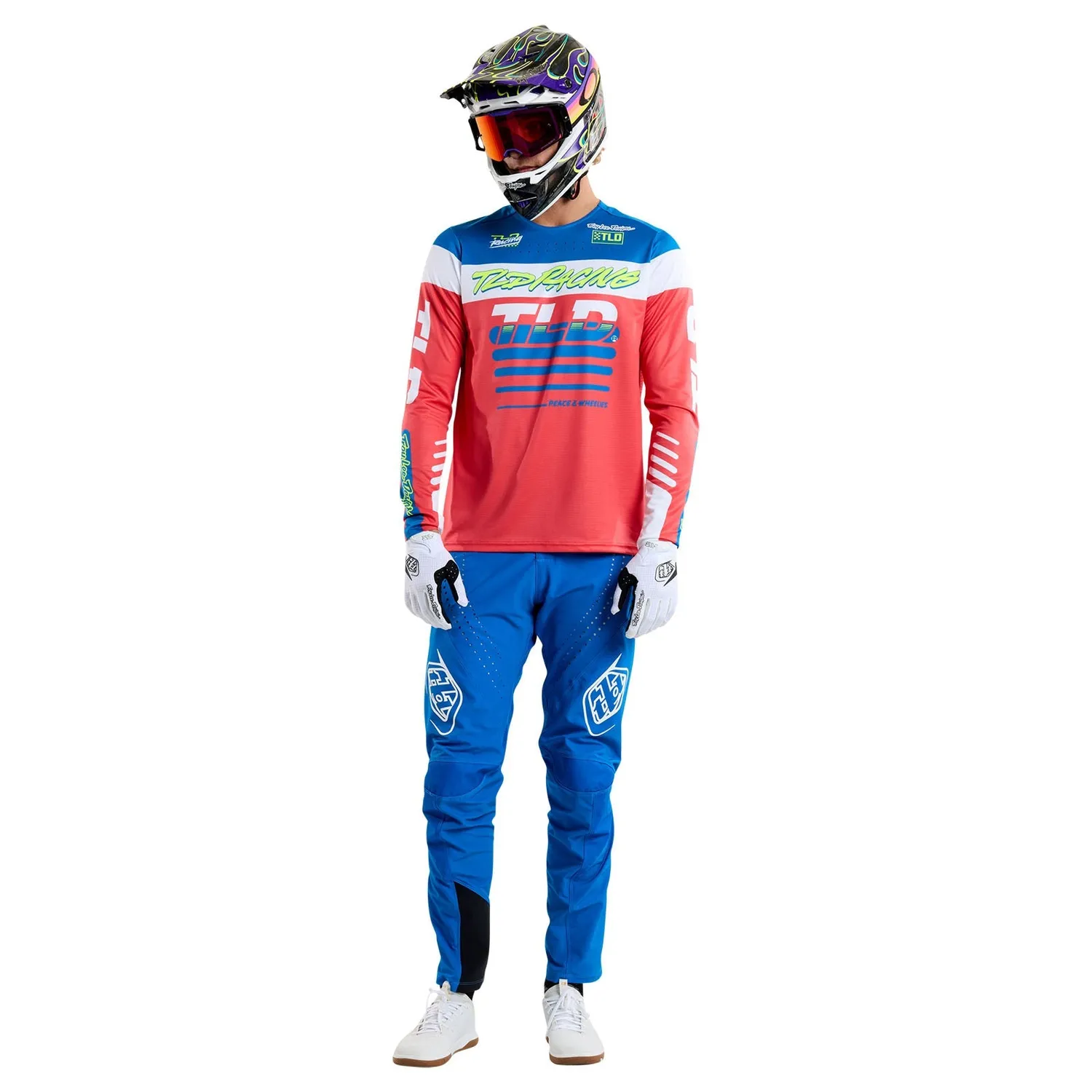 Troy Lee Designs Sprint maglia mtb rosso manica lunga