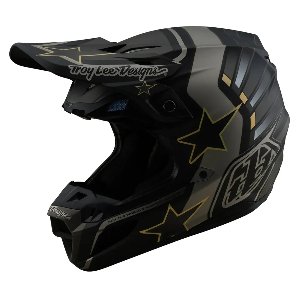 Troy Lee Designs SE5 Composite casco moto nero MIPS