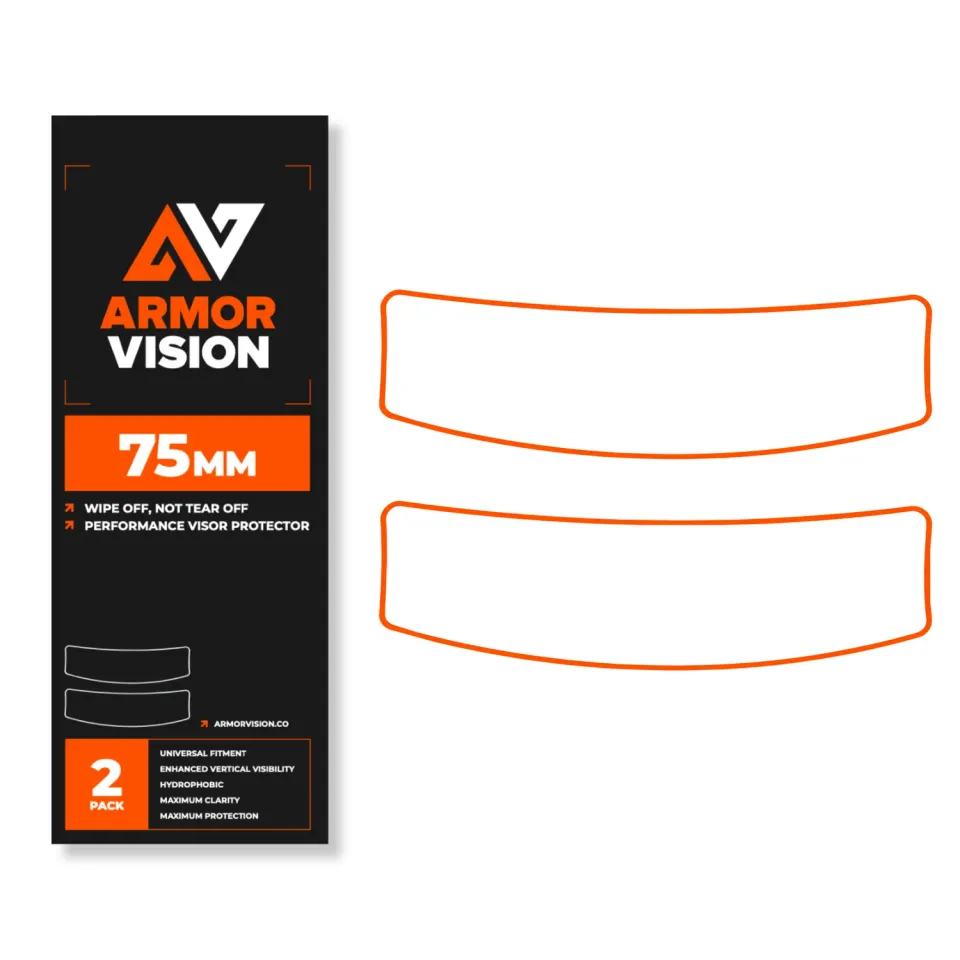 Armor Vision 2.0 HPPF pellicola visore 75 mm 2 pezzi