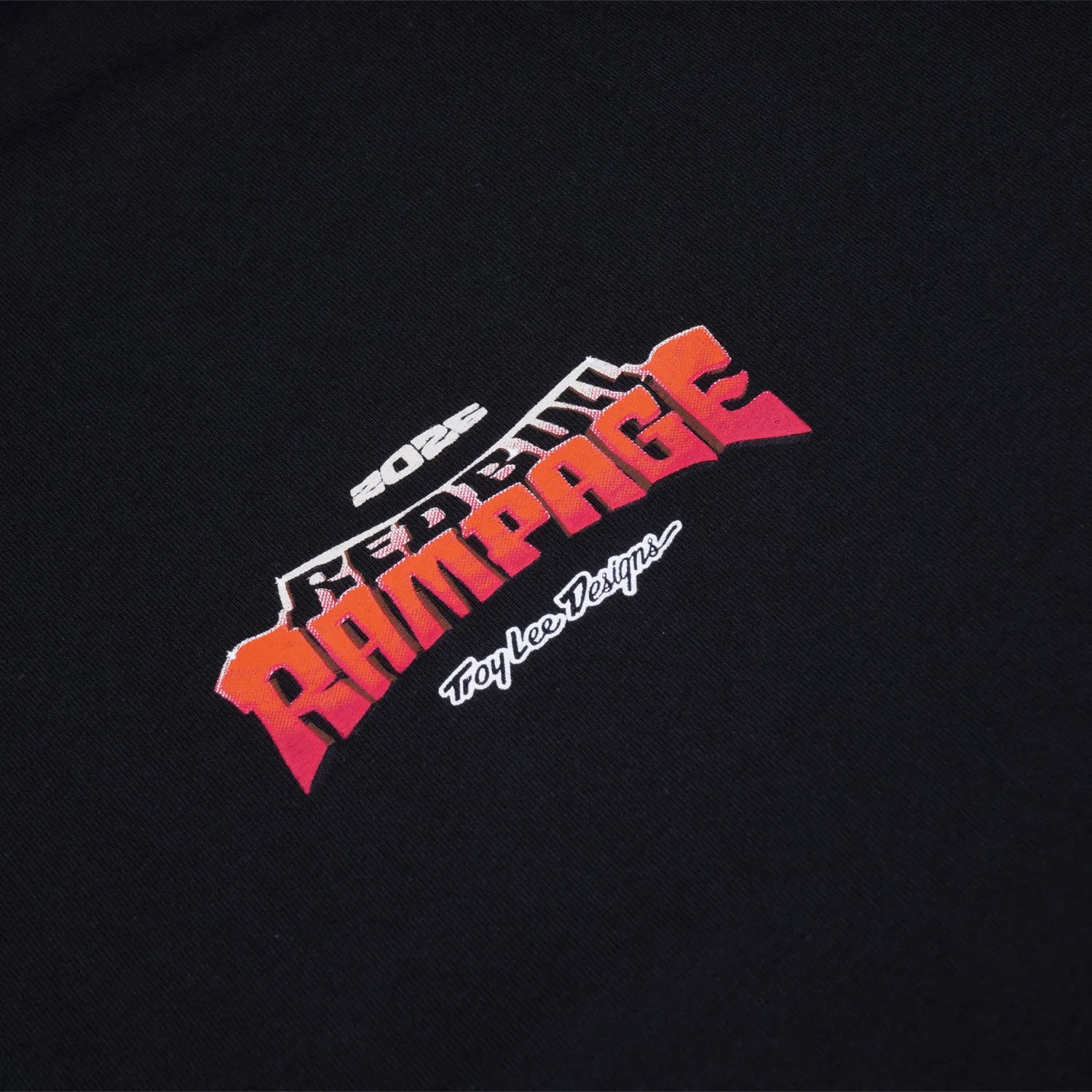 Troy Lee Designs Rampage Dreamland t-shirt nera manica corta