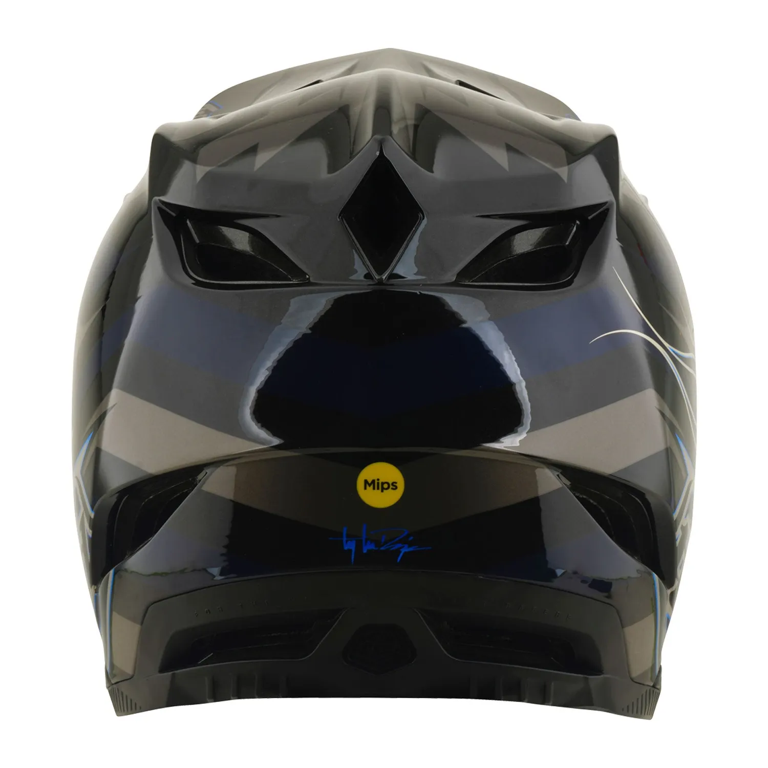 Troy Lee Designs D4 Composite casco integrale Gray MIPS