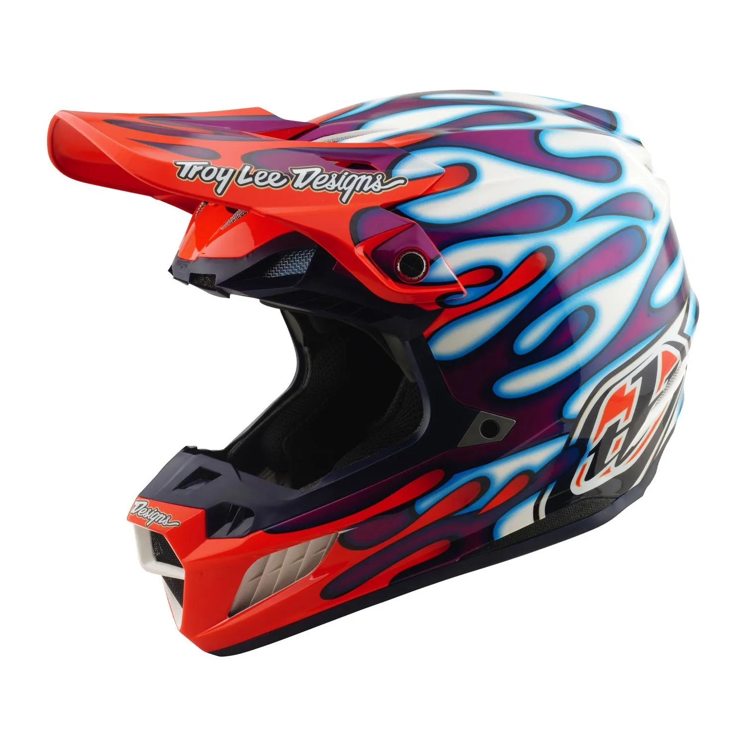 Troy Lee Designs SE5 Composite Overspray casco cross MIPS