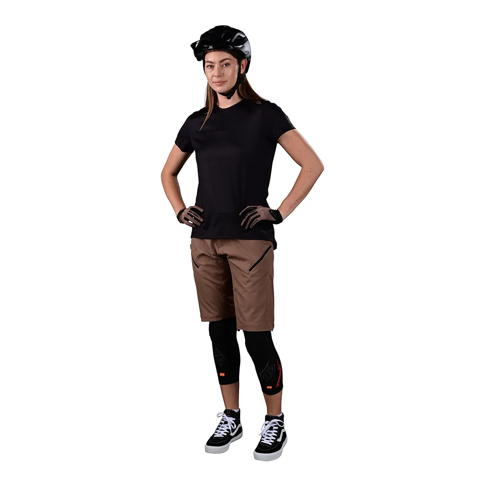 Troy Lee Designs Lilium maglia MTB donna nera maniche corte