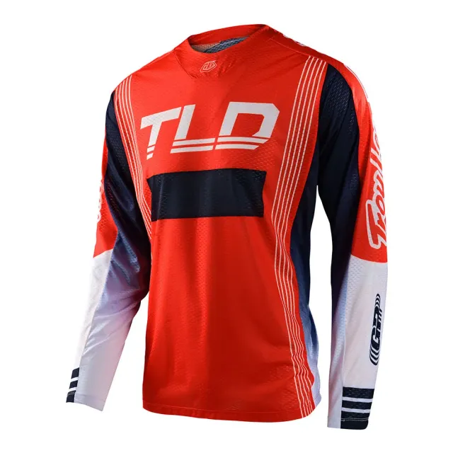 Troy Lee Designs GP Air Rhythm Maglia Moto Arancione