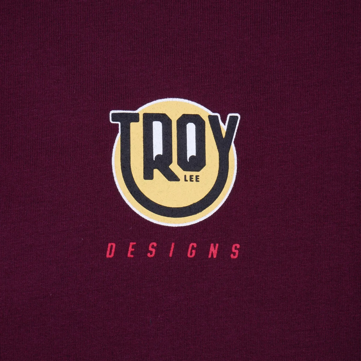 Troy Lee Designs Happy Dayz t-shirt donna sangria manica corta