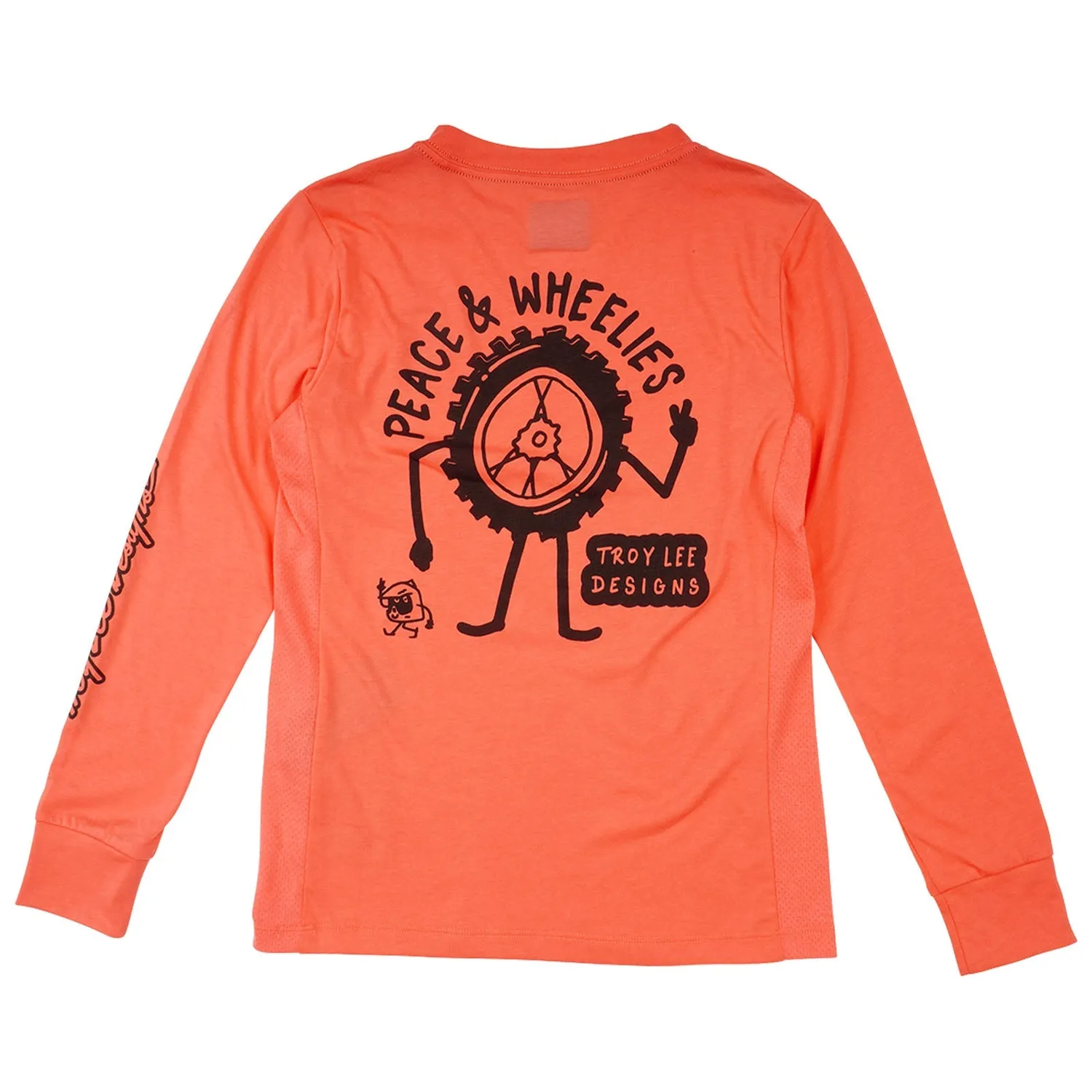 Troy Lee Designs Skyline Ride maglia MTB manica lunga Melon bambino