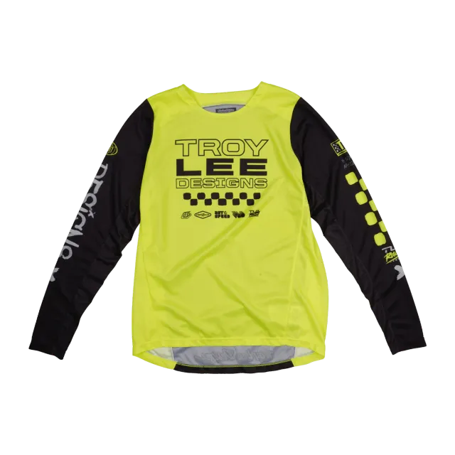 Troy Lee Designs GP Pro maglia motocross bambino giallo fluo
