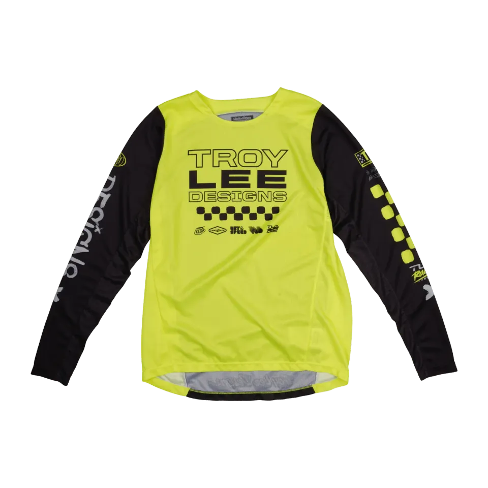 Troy Lee Designs GP Pro maglia motocross bambino giallo fluo