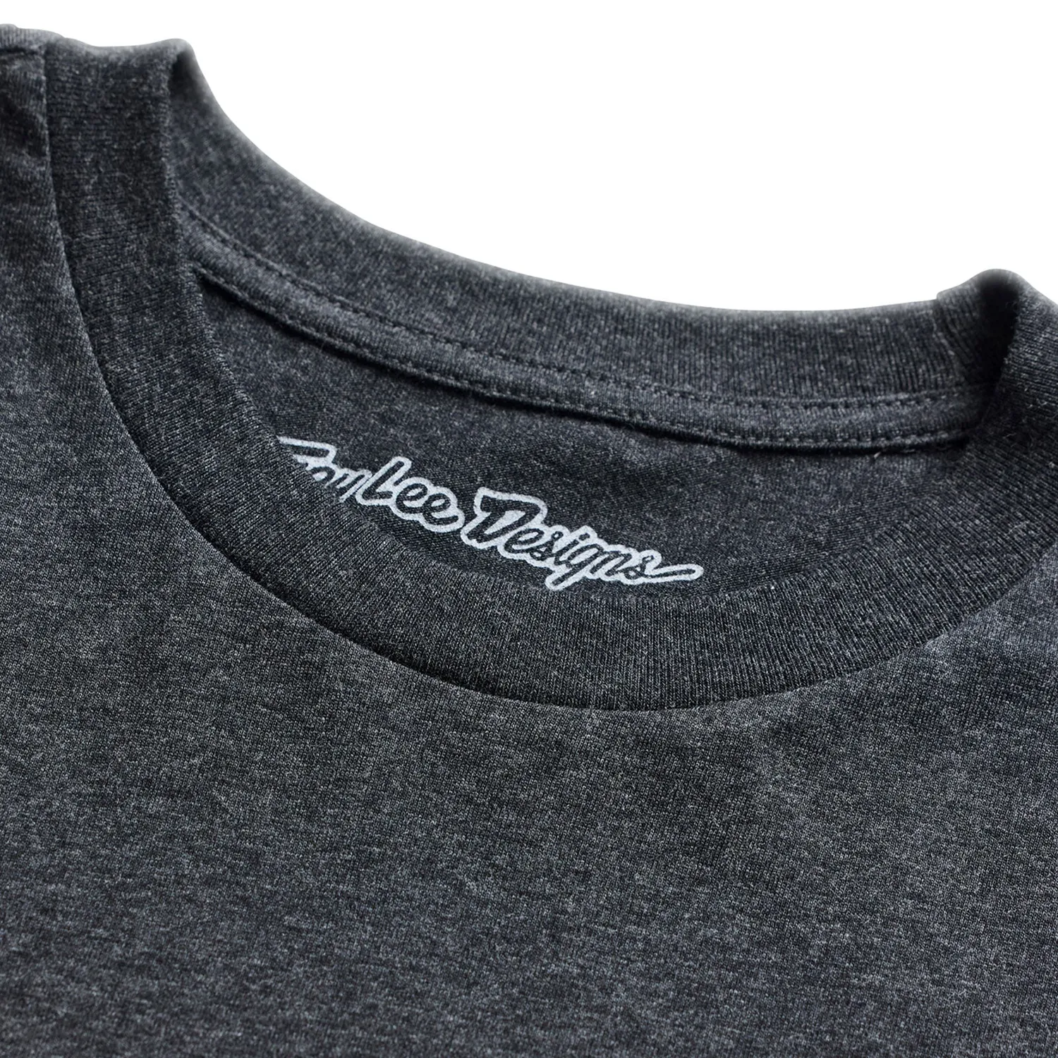 Troy Lee Designs Imprint t-shirt uomo Black Heather girocollo