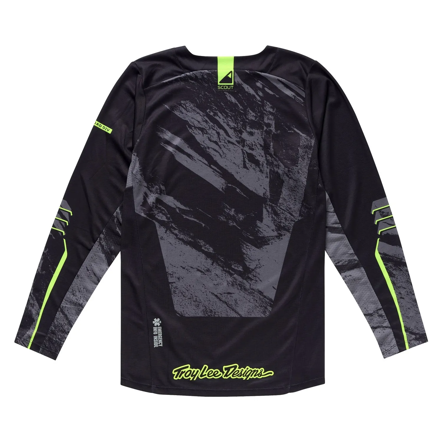 Troy Lee Designs Scout GP Pro jersey moto nero S