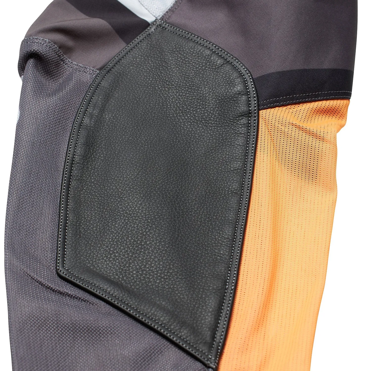Troy Lee Designs GP Pro Air pantaloni moto grigio arancio ventilati