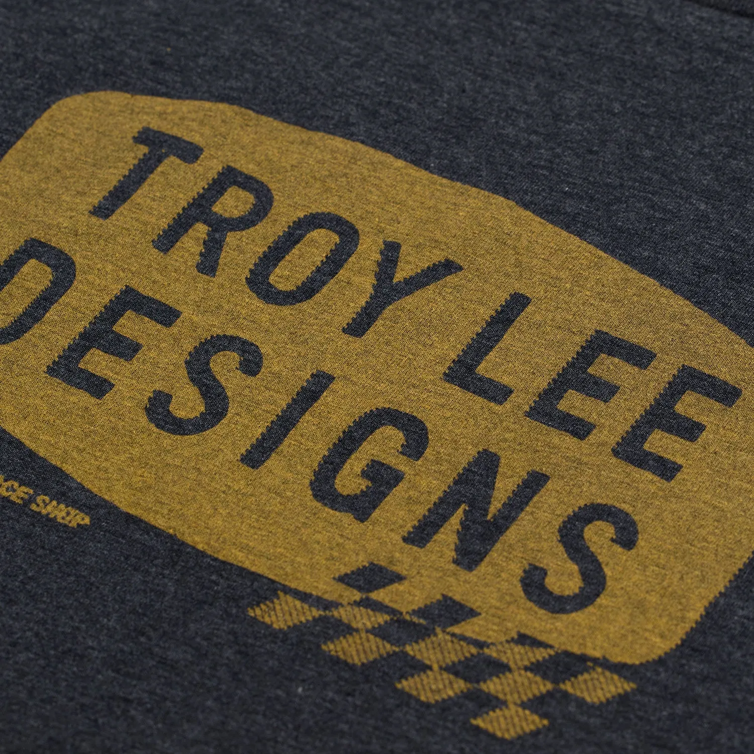 Troy Lee Designs Stamp t-shirt uomo nera heather