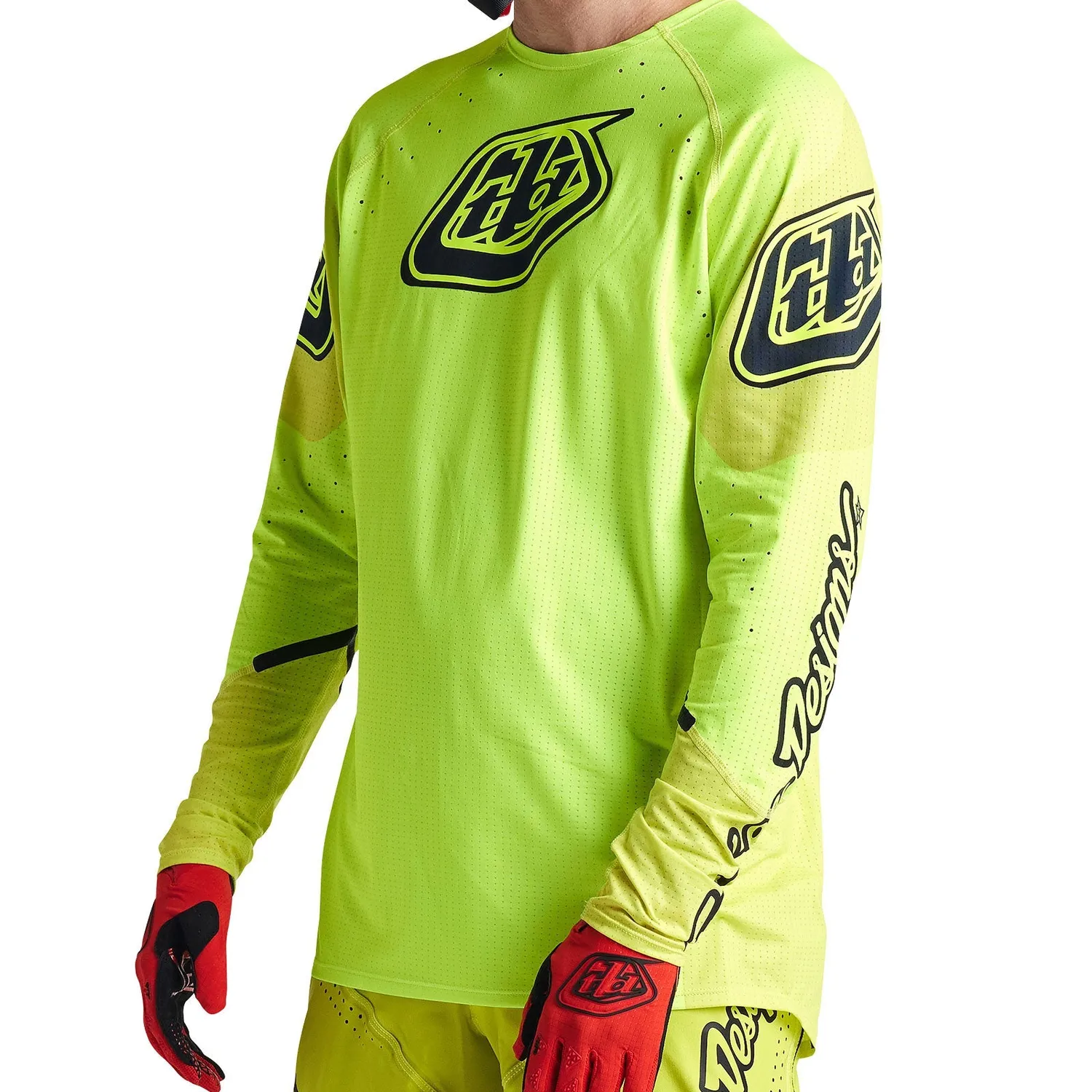 Troy Lee Designs Sprint Ultra SEquence maglia bici Flo Yellow